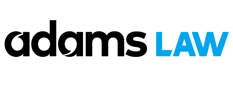 adams law logo