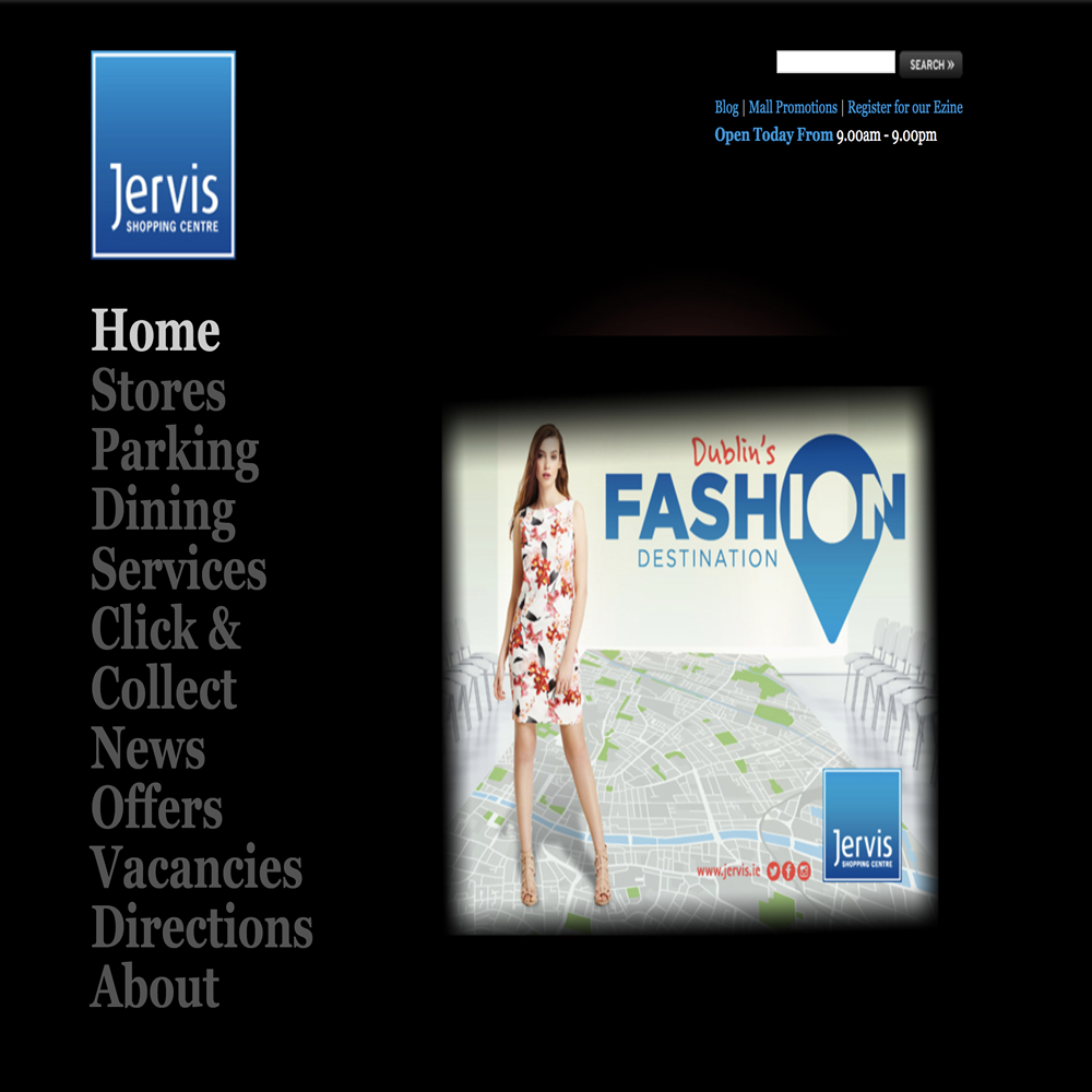 jervis website screenshot